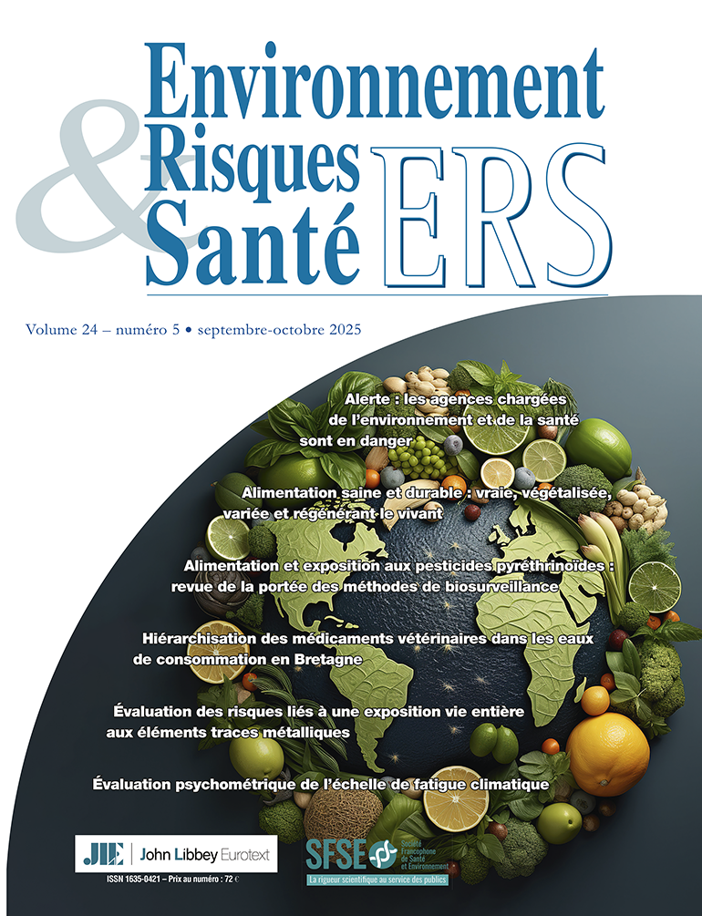 Environnement, Risques & Santé