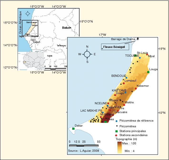 Carte Zone Des Niayes